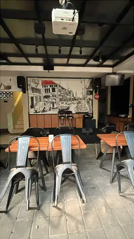 Ruang Usaha ex Resto Cafe di Sayap Riau