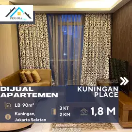 Kuningan Jakarta Selatan Jual Apartemen Kuningan Place 3BR Full Furnis