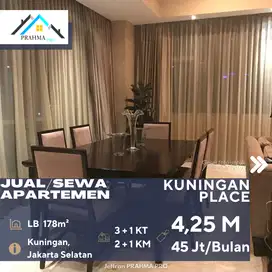 Dijual Sewakan Penthouse Apartemen Kuningan Place 3+1BR Full Furnish