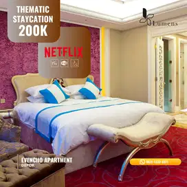 Menikmati Liburan Apartemen Thematic Evenciio di Tengah Kota Depok