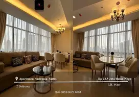 Disewakan Apartemen Sudirman Suites Low Floor 2BR Full Furnished