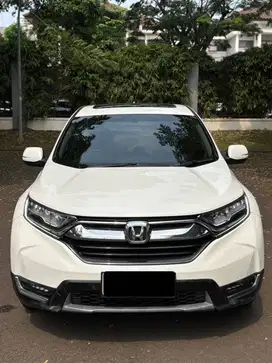 Honda Crv turbo prestige 2017 white putih Crv 2018 crv 2019 jual bu