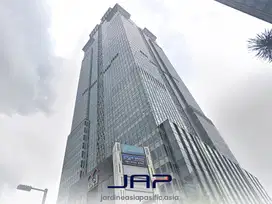 Sewa Kantor Grade A Sopo Del Tower 745 M2 Bare Strategis Mega Kuningan