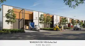 Dijual Gudang (WAREHOUSE VIII (Lebar 8m))
