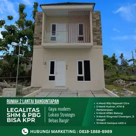 RUMAH JOGJA, PERUMAHAN DI BANGUNTAPAN BANTUL  DKT UAD,GIWANGAN