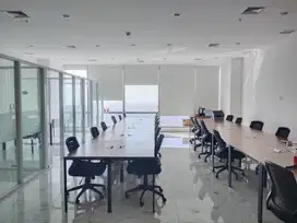 Disewakan Harga Terbaik Office Space Neo Soho 136m2 Furnished