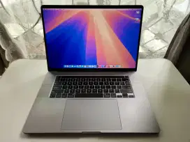 Macbook Pro 2019 16 Inch i9 32GB/512GB Versi tertinggi