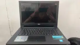 JUAL LAPTOP DELL INSPIRON 14 3000 SERIES INTEL2957U RAM 8GB HDD500 GB