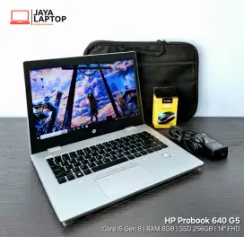 HP Probook 640 G5 Core i5 Gen 8 RAM 8GB SSD 256GB Laptop Second Bekas