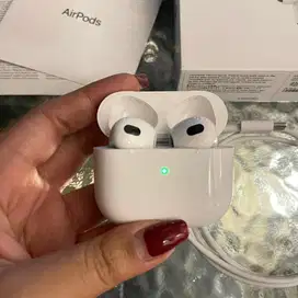 Airpods Gen 3 Fullset Magsafe Charging No Minus