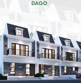 Townhouse murah premium 2 lantai 4 KT  cibeunying dago bandung