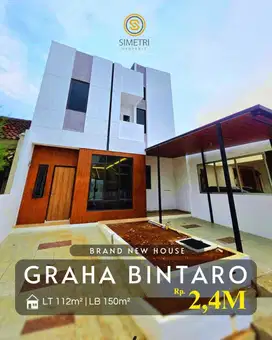 Dijual Rumah Brand New Luas Siap Huni Di Graha Bintaro Jaya