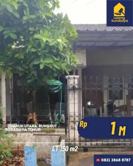 Rumah Baruk Utara, Rungkut Surabaya
