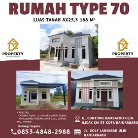 Rumah di jalan ro Ulin h. Idak