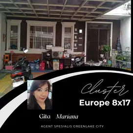 Rumah Gaya Eropa 2 Lantai di Greenlake City – Dekat Danau Asri!