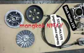 Blok Vario 125 old + hendle rem Vario old kiri+ mangkok NMAX