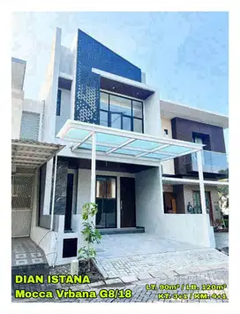 Dijual rumah baru gress  Dian Istana under 3M