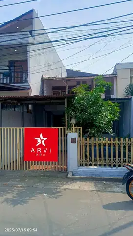 Rumah 2 lantai di Pondok Bambu Duren Sawit Jakarta Timur