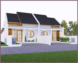 Rumah Murah Jogja Desain Jepang Jalan Wates Ada Pos Security