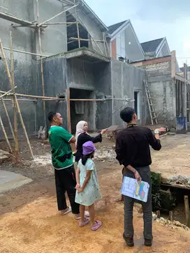 Cuman 10 jta sudah mengurangi harga jual rumah 2 lantai free design