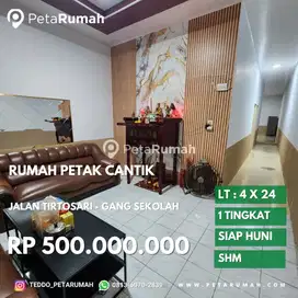 Rumah cantik jalan tirtosari gang sekolah daerah mandala