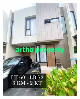 RUMAH SECOND 2 LANTAI DEKAT KANTOR WALIKOTA TANGSEL