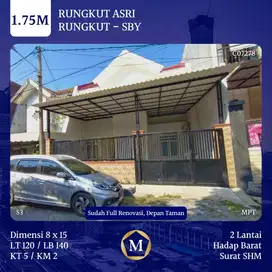 Rumah Rungkut Asri Raya Rungkut Madya Merr Wiguna Baruk Wisma Kedung A