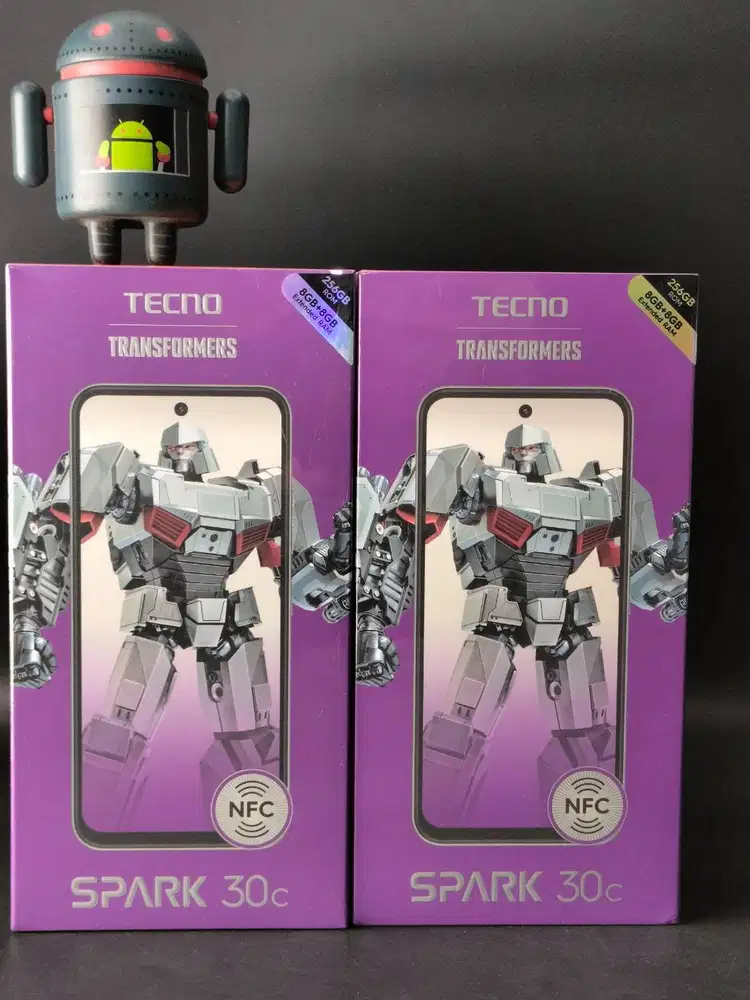 TECNO SPARK 30C 16GB(8+8)/256 GB NEW GARANSI RESMI