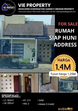 MURRRAH RUMAH ADDRES ULTIMA 900JT LT 160M²