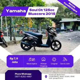 Yamaha Soul GT 125cc Bluecore Fi Tahun 2015 Pajak Off
