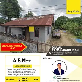 DIJUAL TANAH DAN BANGUNAN