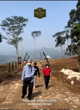 Jual tanah  kavling view gunung ,SHM,siap bangun  dekat dari Jakarta