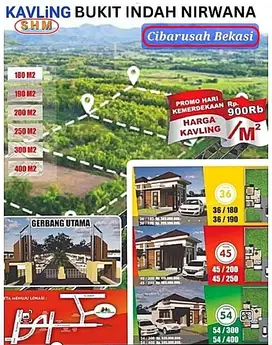 Dijual Tanah Kavling Siap Bangun di Cibarusah Bekasi sudah SHM