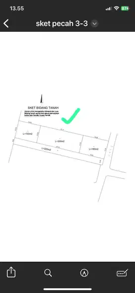 Jual Tanah 3 Are di Pulau Bungin Pedungan