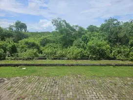 Tanah ocean view di jalan utama goa gong