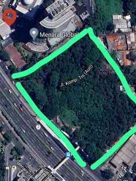 TANAH 50% DI BAWAH NJOP DI JENDERAL GATOT SUBROTO