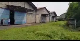 Dijual Cepat Tanah Bonus Gudang di Jl. Cileungsi Jonggol