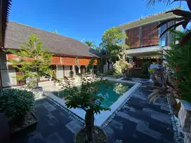 Villa view sawah dan pegunungan di sawe Jembrana