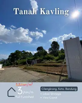 Tanah Kavling Cibiru Kota Bandung Harga 3Jtan/m View CiamikTanah strat