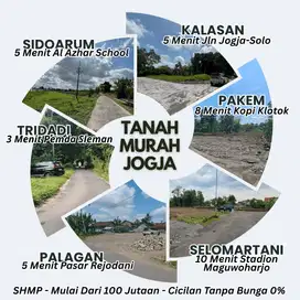 Tanah Area Jogja Harga Masuk Akal – Lokasi Favorit
