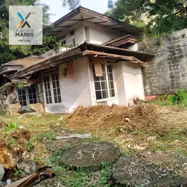 TURUN HARGA!! DIJUAL RUMAH TUA HITUNG TANAH JL. MARGAGUNA RADIO DALAM