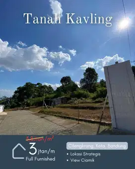 Tanah Kavling Ciwaru Harga Mulai 3Jutaan /m View Ciamik Kota Bandung