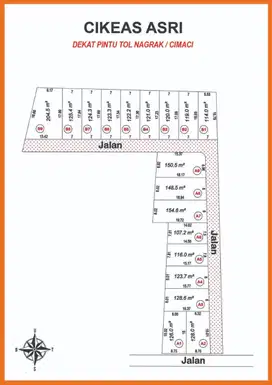 Tanah Kavling Bisa Dicil 12x Bunga 0%