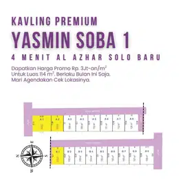 kavling Standar perumahan Utara The Park Mall Solo baru