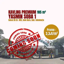 Kavling Hunian Area Sektor 9 Solo Baru. 5 Menit The Park Mall
