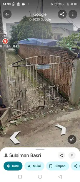 Jual Tanah 200meter Jln Pulo Kalimanggis Cibubur