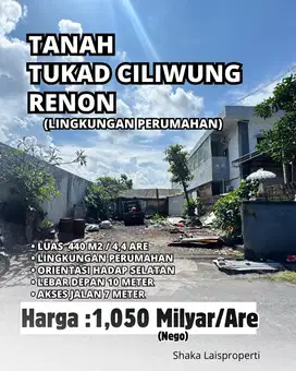 Dijual Tanah MURAH Jalan tukad Ciliwung Panjer Denpasar