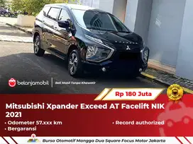 [ GARANSI 1TH ] Mitsubishi Xpander Exceed AT Hitam Facelift 2021/2022