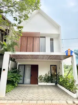 Rumah Furnished DP 0 Dekat Tol Di Depok