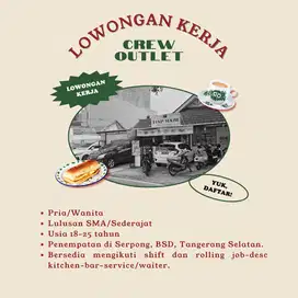 LoKer: Crew Outlet Kedai Tiap Hari